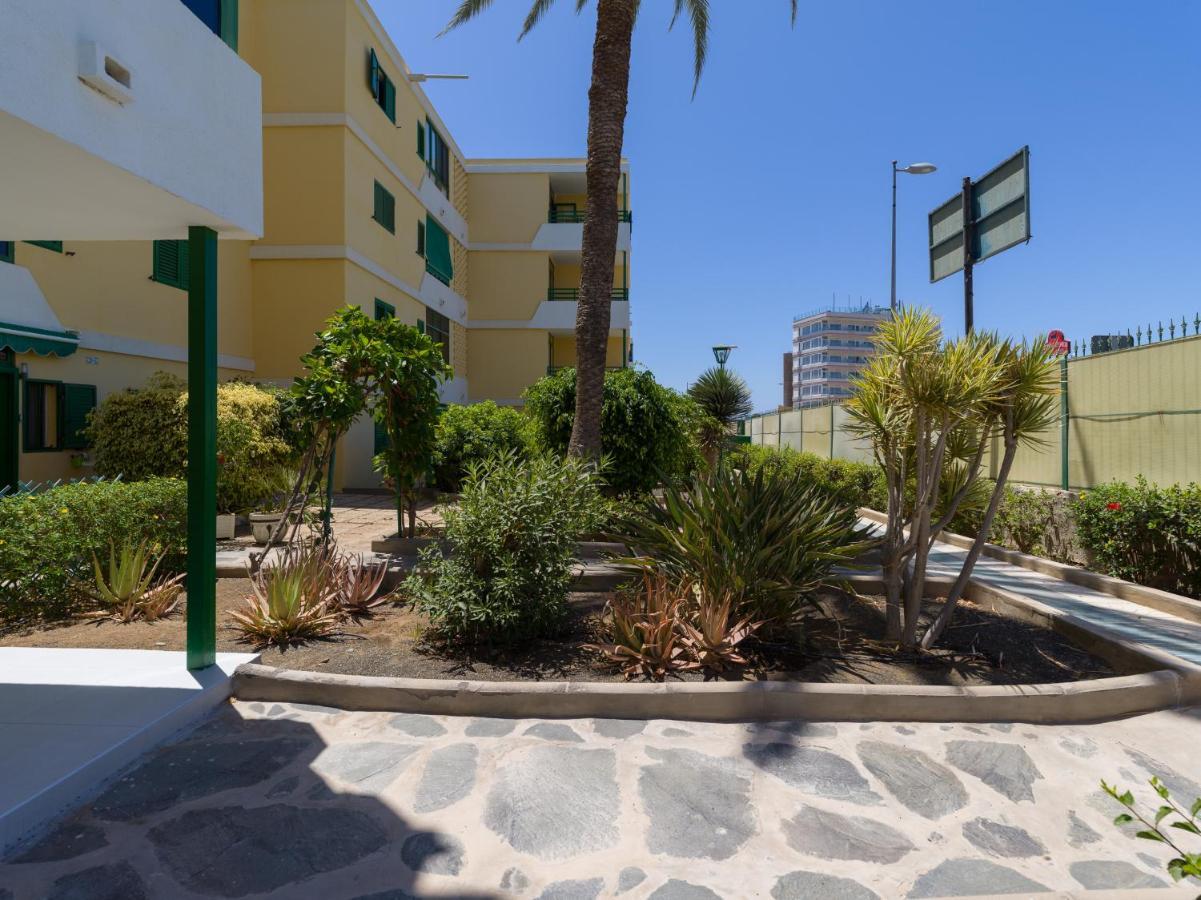 Apartamento Con Piscina En Maspalomas 普拉亚戴尔雷安格莱斯 外观 照片
