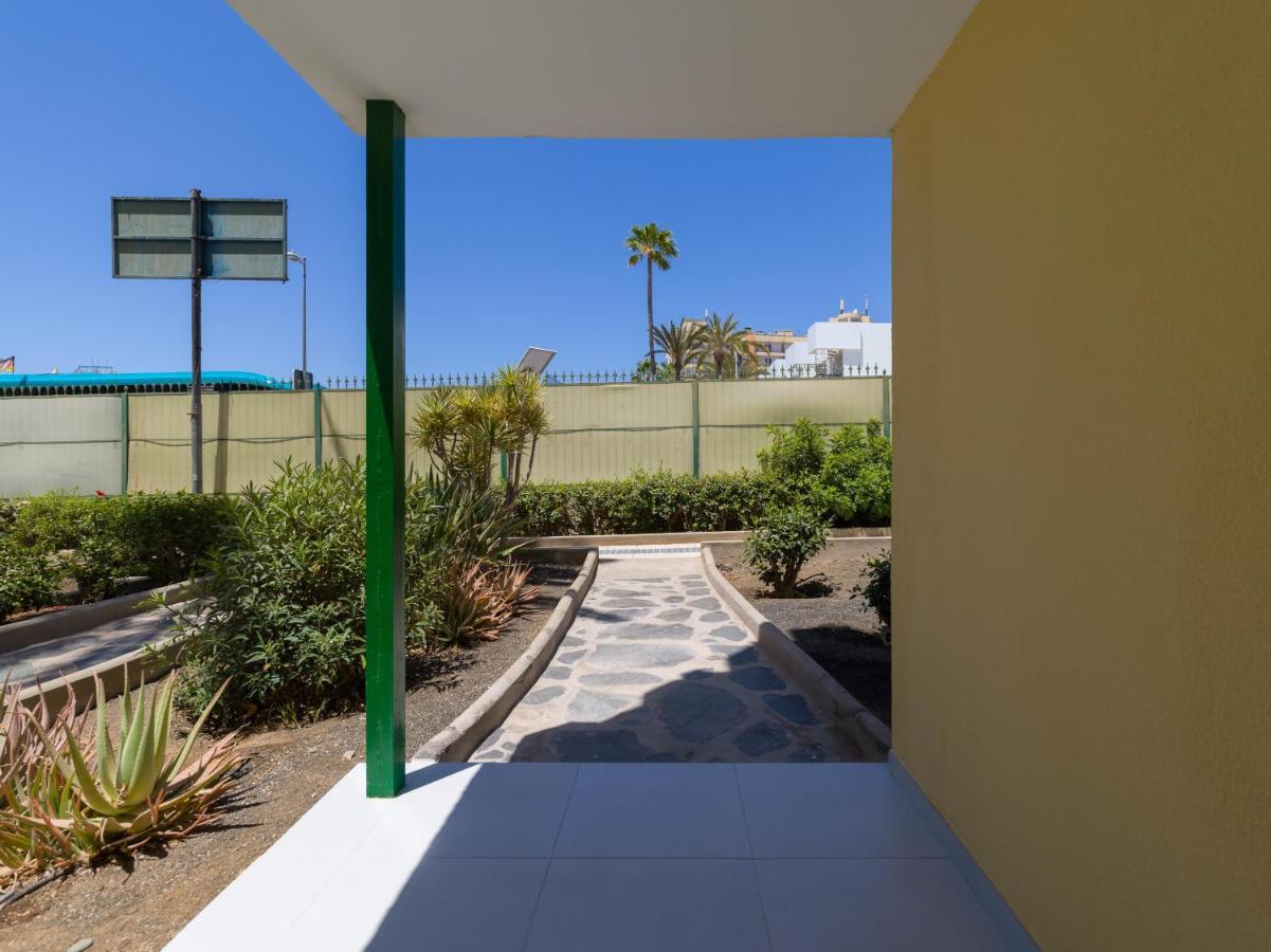 Apartamento Con Piscina En Maspalomas 普拉亚戴尔雷安格莱斯 外观 照片